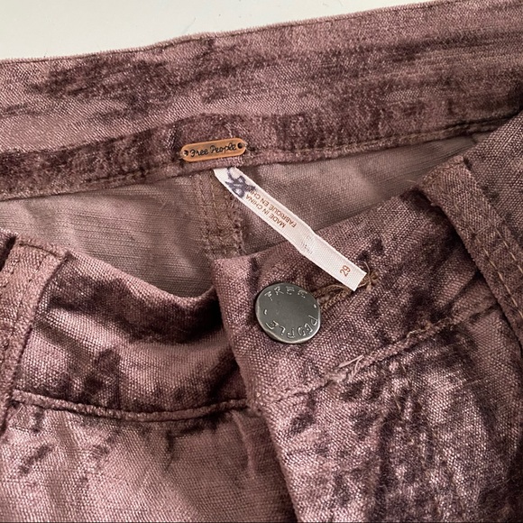 Free People Velvet Crop Flare - Picture 7 of 9